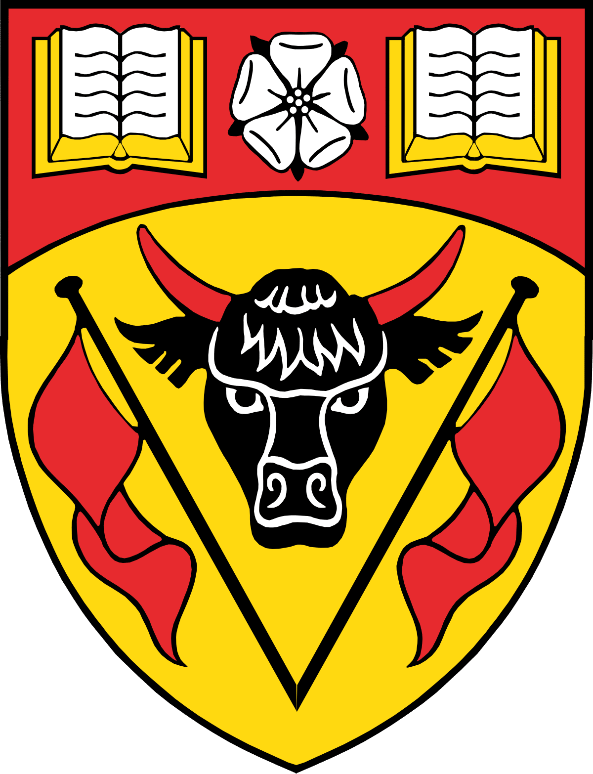university of calgary coat of arms without motto scroll.svg