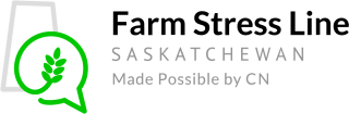 sask farm stress line dark logo